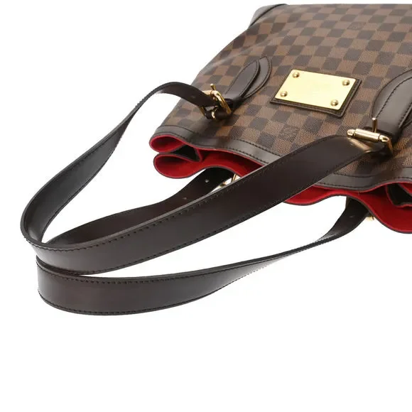 Louis Vuitton Damier Hampstead Mm Brown #106498L12B - Picture 3 of 12